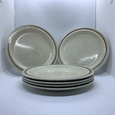 £14 • Buy 6 Vintage Royal Doulton Lambethware Sandsprite Pattern Small Dinner Plates D22cm
