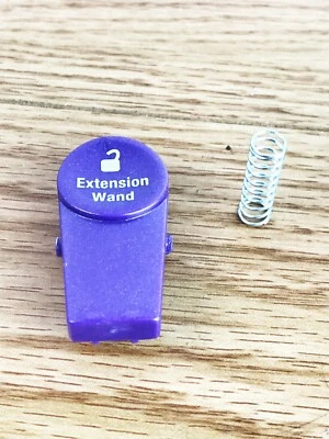 $10.16 • Buy Shark NV472 Vacuum EXTENSION WAND TUBE RELEASE BUTTON CLIP W/ SPRING PURPLE OEM