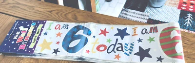£2.05 • Buy 6th Birthday Party Banner 2.5M New