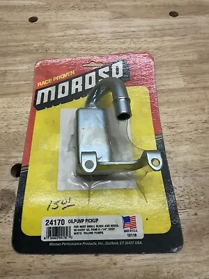 Moroso 24170 Oil Pump Pickup - Small Block Chevy For 8.25  Deep Pan - Press Fit • $58