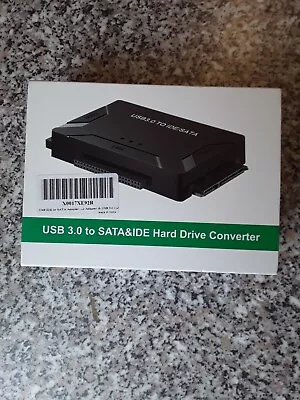 USB 3.0 To 2.5 Inch And 3.5 Inch SATA & IDE Hard Drive Converter • £15