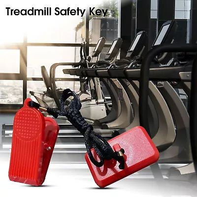 $8.59 • Buy Magnet Safety Key Rectangle Durable Wide Application Treadmill Safety Key Sturdy