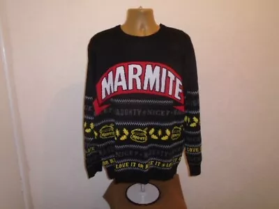 Collectable Marmite Naughty Or Nice Men's Christmas Jumper Size XL • £9.99