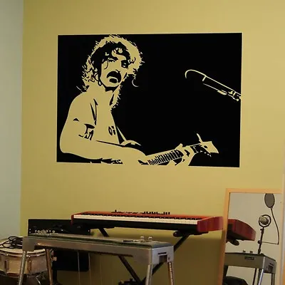 Frank Zappa Music Guitar Vinyl Wall Sticker Decal 17 H X 22 W • $19.99