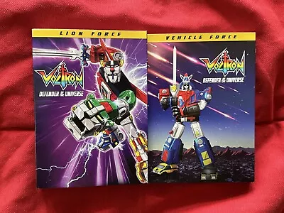 Voltron Defender Of The Universe Complete Series DVD LOT Of 2 (2019 Universal) • $25