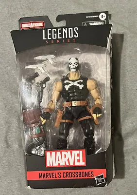 NIB Marvel Legends Series Hasbro CROSSBONES 6  BAF CRIMSON DYNAMO WAVE • $39.99