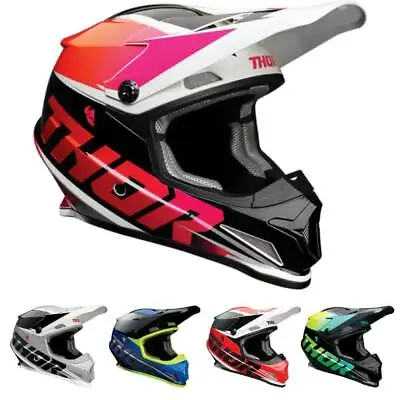 Thor MX Sector Fader MIPS Mens Off Road DOT Dirt Bike Riding Motocross Helmets • $109.95