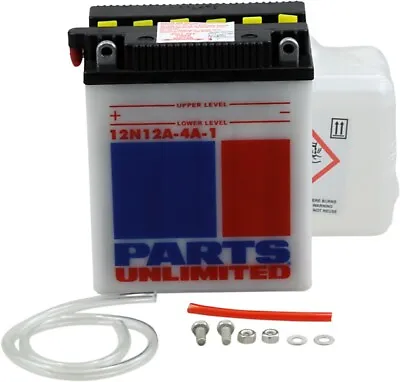 $42.95 • Buy Parts Unlimited Conventional Battery Kit 12V Fits Kawasaki/Honda/Yamaha/Ducati