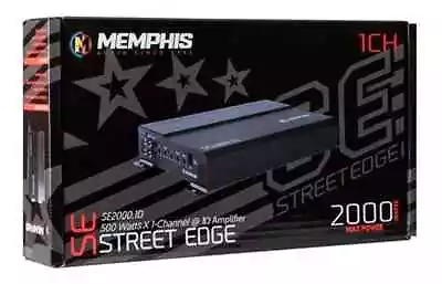 Brand New Memphis SE2000.1D 2000 Watts Max Class D Monoblock Amplifier 1 Ohm  • $159.99