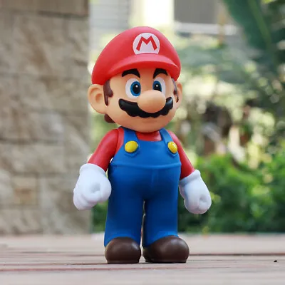 Super Mario Bros Toy 9  23cm Big Size Red Model Action Figures Kid Birthday Gift • $17.99