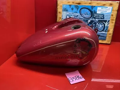 $436.50 • Buy Harley Lowrider Dyna Wideglide 1991-2003 Gas Tank Fuel Carb Oem HasDents Genuine