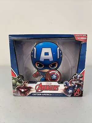 AVENGERS Mini 3D Deco Wall LED Cordless Nightlight Captain America Shield Light  • $13.99