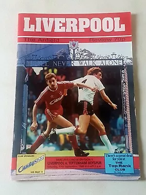 £2.99 • Buy Liverpool V Tottenham Hotspur 17th September 1988  Programme 
