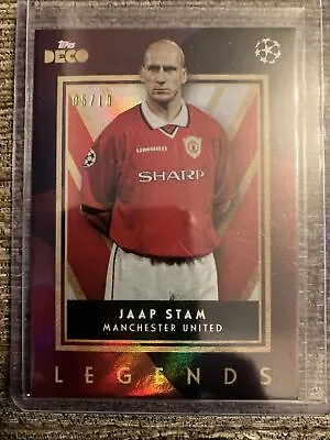 23/24 Topps Deco Manchester United - JAAP STAM Legends /10 - Small Indentation • £15