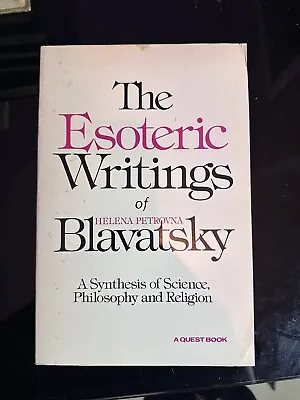 The Esoteric Writings Of H. P. Blavatsky • $75