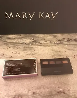 Mary Kay Mini Mineral Eye Color Quad~honey Spice~sienna~blue Metal~vintage Gold! • $13.99