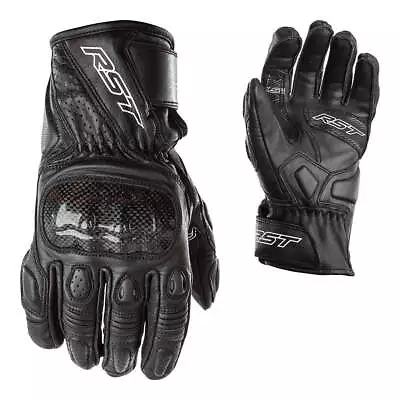 RST Stunt 3 CE Motorcycle / Motorbike Sports Ladies Gloves Black / Black🍌🐵 • £40.21