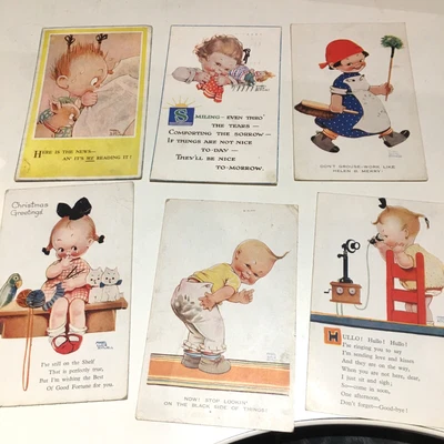 £15 • Buy 18 Vintage Mabel Lucie Attwell 1 With A Pop Out Photo Feature 