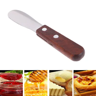 Sandwich Spreader Butter Knife Scraper Cheese Slicer Stainless Steel Spatul_PN • £4.68