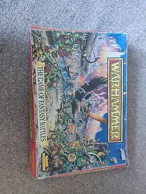 1992 Warhammer Fantasy Battles 4th Edition Starter Box Old World Elves Goblins • £150