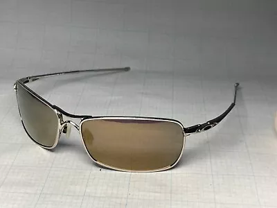 Oakley Crosshair 2.0 Sunglasses Chrome Frame W/ V Brown Lenses • $98