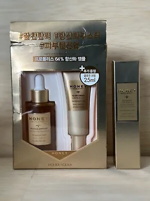 1-Holika Holika Honey Royalactin Propolis Ampoule Gift Set & Intensive Eye Cream • $31.95