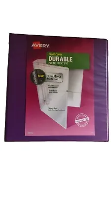 6 Pack Avery 1.5   Durable  3 Ring Binder/ Purple • $13.50