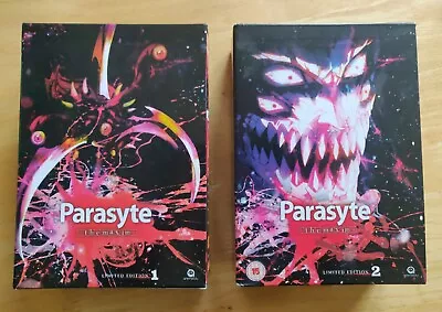Parasyte The Maxim Collection 1 & 2 (Episodes 1-24) DVD & Blu-ray Ltd Edition's • £70