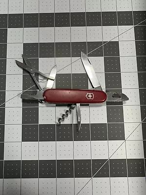 Victorinox Vintage Climber Swiss Army Pocket Knife 91MM - Red - 5366  • $15.80