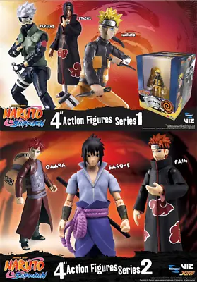 Naruto Shippuden 4  Poseable Figures - Kakashi Deidara Sasuke Or Pain NEW MIB • $29.99