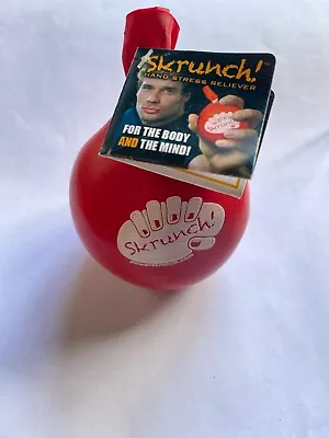 Skrunch Anti Stress Ball Hand Exercise Muscle Strength Stress Relief Therapy UK • £3.75