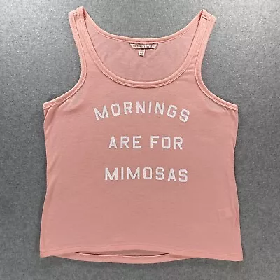 Victoria's Secret Sleep Pajama Lounge Tank Top Sz XS “Mornings Are For Mimosas” • $11.95