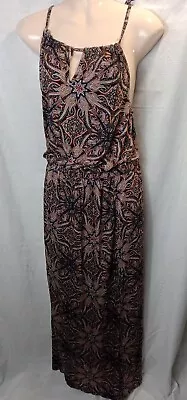 Women Animal Print Maxi Dress Halter Neck Ladies Dress- UK18 • £9.95