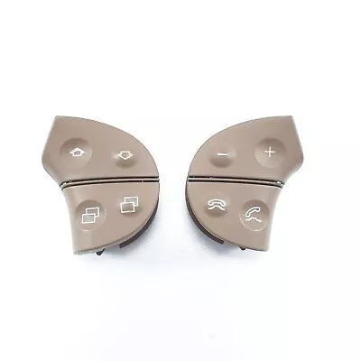 MERCEDES CLK W208 W210 Steering Wheel  Control Buttons Switches AMG Tan • $63.54