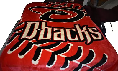 Arizona Diamondbacks Mlb Sports 60 X80  Royal Plush Raschael Throw/blanket • $39.99