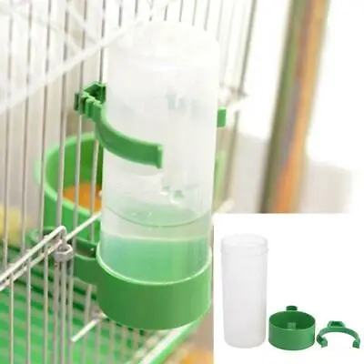 £4.18 • Buy Pet Drinker Food Feeder Water Clip Kit For Cage Bird Parrot Cockatiel Budgie UK