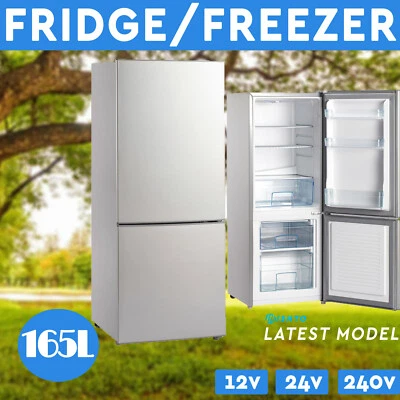 $1090 • Buy 165L Portable Fridge Freezer 12V 24V 240V For Camping Car Boating Caravan Bar 