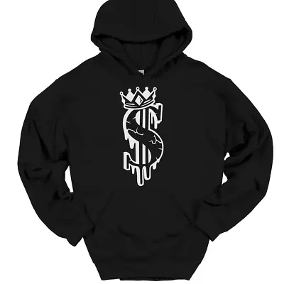 King Dollar Street Wear Hooded Sweatshirt Match Shoes Money Hustle Hoodie • $28.99