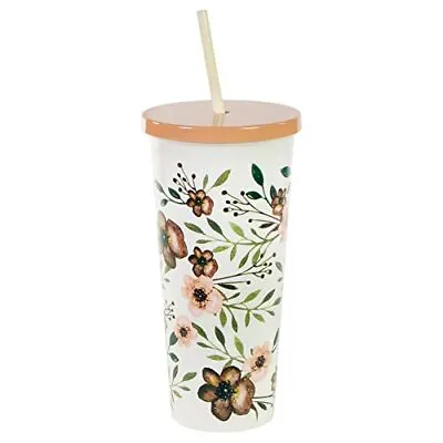 Steel Mill & Co 24 Ounce Tumbler With Lid And Reusable Straw Double Wall Insu... • $29.08