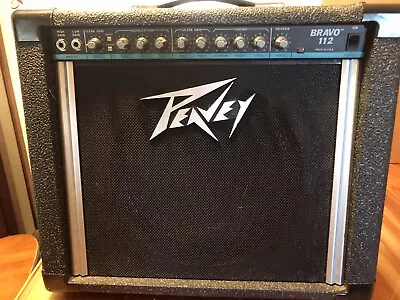 PEAVEY BRAVO 112 • 25-WATT 2 CHANNEL TUBE GUITAR AMP • USA  Sheffield Tungsol • $300