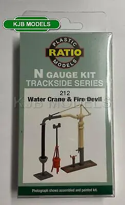 BNIB N Gauge Ratio 212 Water Crane & Fire Devil - Plastic Kit • £12.50