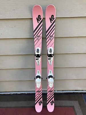 $119.99 • Buy K2 Missy Twin-Tip 129 Or 139 Cm Skis W/ GW 7.0 Bindings  **GREAT CONDITION**