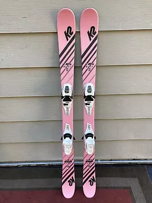 $149.99 • Buy K2 Missy Twin-Tip 129 Or 139 Cm Skis W/ GW 7.0 Bindings  **GREAT CONDITION**