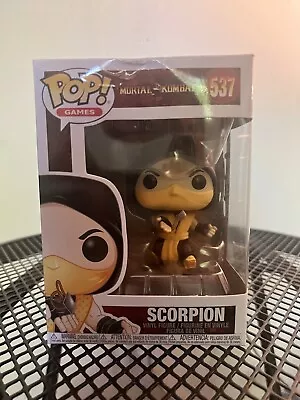 Funko Pop! Vinyl Mortal Kombat Scorpion  Subzero Venom 537 Unopened Box • $15