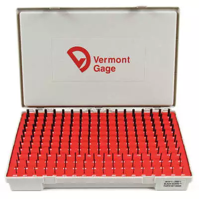 VERMONT GAGE 901100400 Black Ox-Coated Pin Gauge SetDim Type   5VUD2 VERMONT GA • $220.15