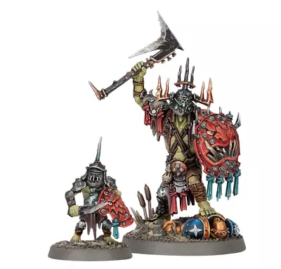 Killaboss W/ Stab-Grot (NoS) - Kruleboyz - Age Of Sigmar - Games Workshop • $7.95