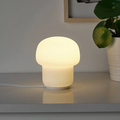 £24.99 • Buy Minimalist Mushroom Side Table Lamp - Opal White