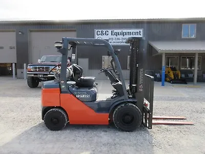 2023 Toyota Forklift 8FGU25  5000lbs NEVER USED! 24 Hours! • $39999