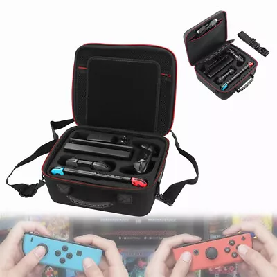 Carrying Bag For Nintendo Switch Travel Deluxe System Storage Protable Hard Case • $39.05