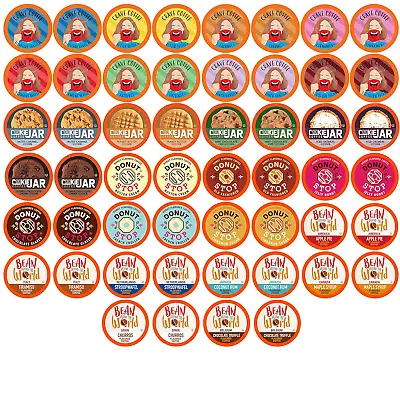 Coffee Pod Variety Packs Flavored Sampler Assorted Compatible With 2.0 K-Cup B • $34.87